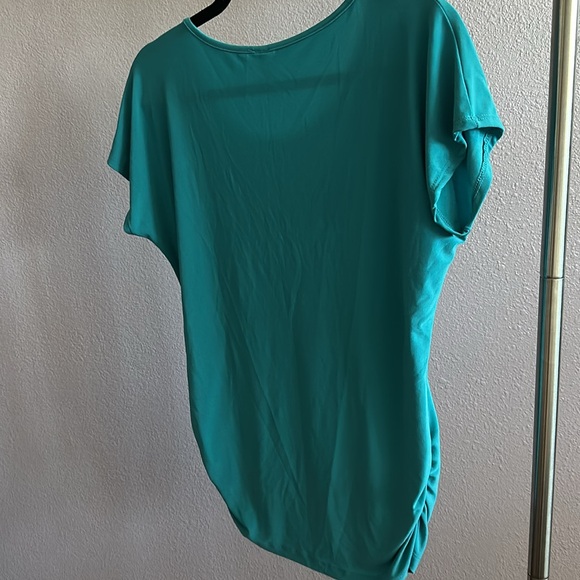 Blue Ruched Tunic - Picture 2 of 2